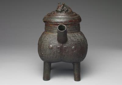 图片[3]-He spouted ewer with Ni emblem, early Western Zhou period, c. 11th-10th century BCE-China Archive